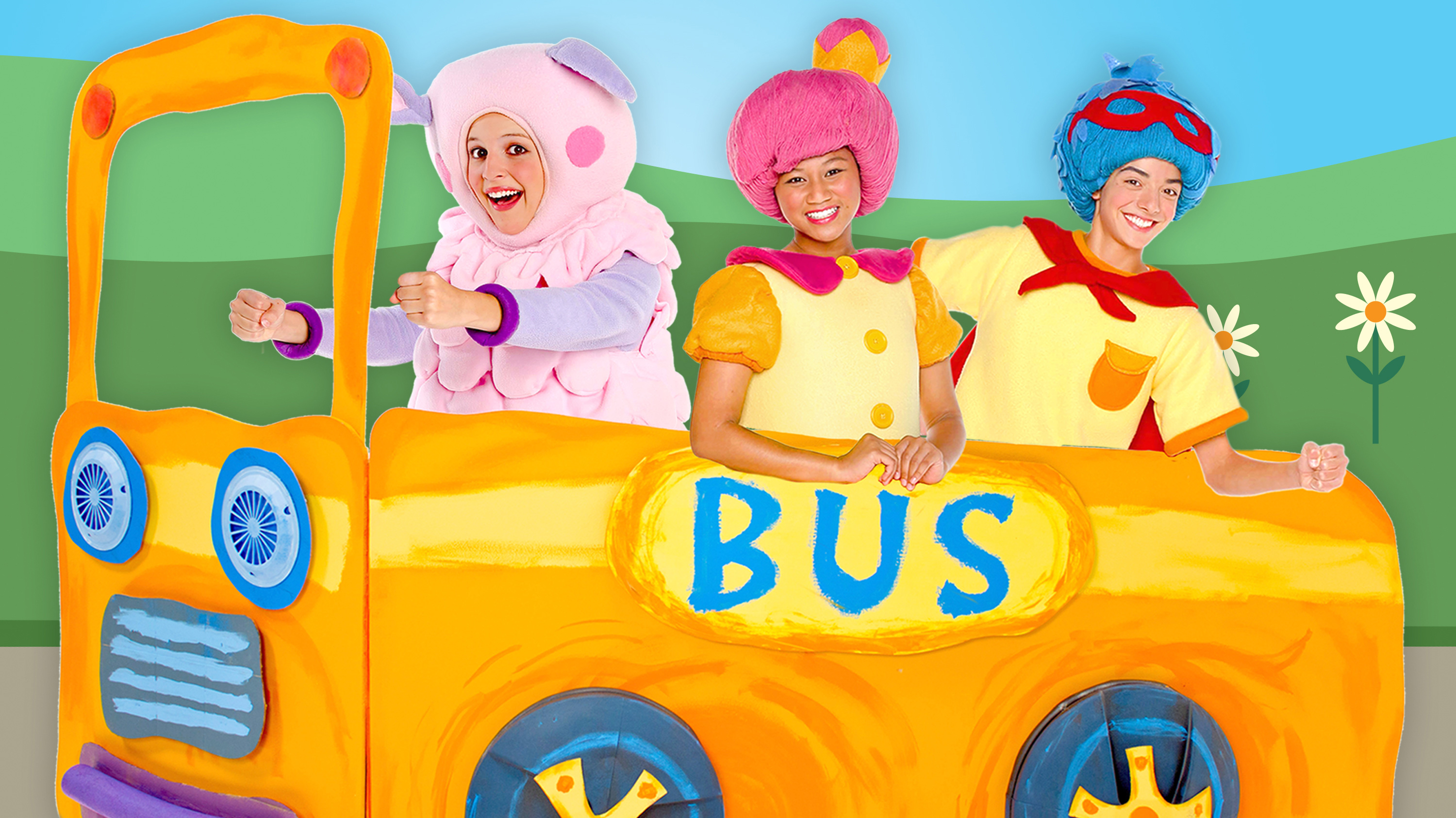 The Wheels on the Bus - Nursery Rhymes - Mother Goose Club