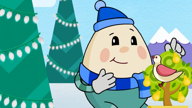 The Twelve Days of Christmas with Humpty