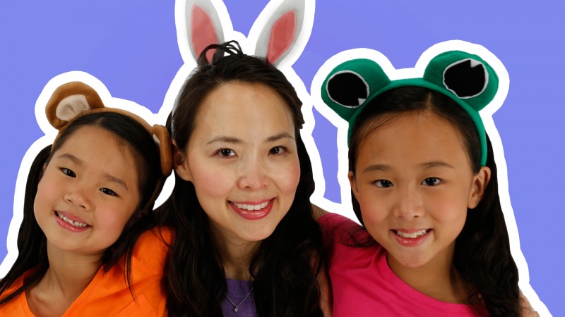 The Bunny Hop dress up