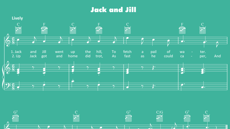 Image for Jack and Jill – Sheet Music
