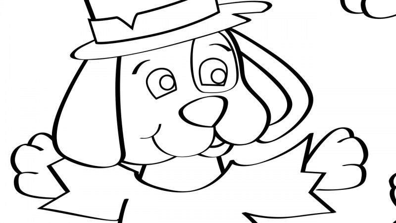 Image for Hark! Hark! – Coloring Page