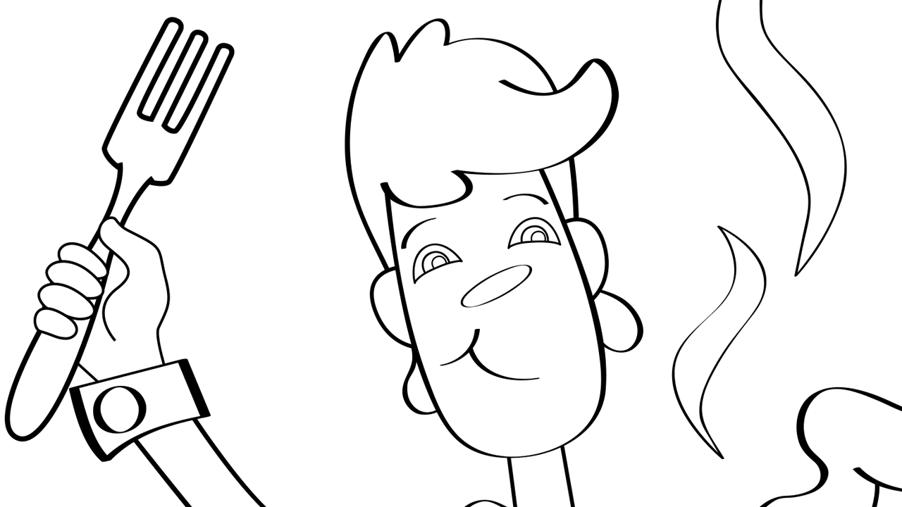 Jack Sprat - Coloring Page - Mother Goose Club