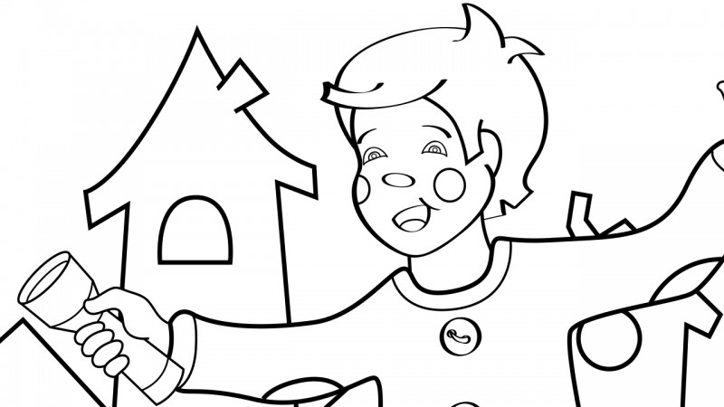Image for Wee Willie Winkie – Coloring Page