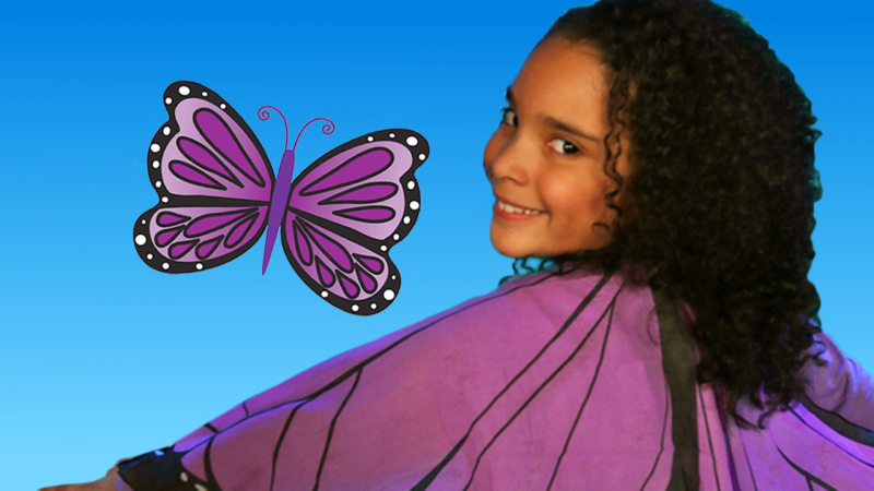 Butterfly dress up