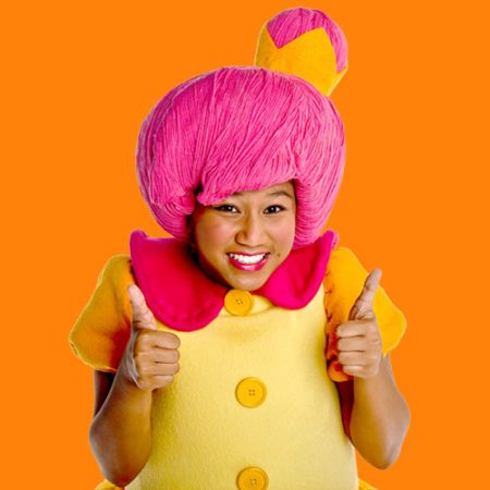 Jessica played Mother Goose Club's Little Bo Peep
