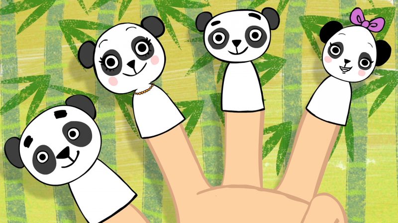 Panda Finger Family