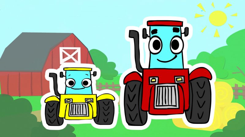 Tractor Finger Family