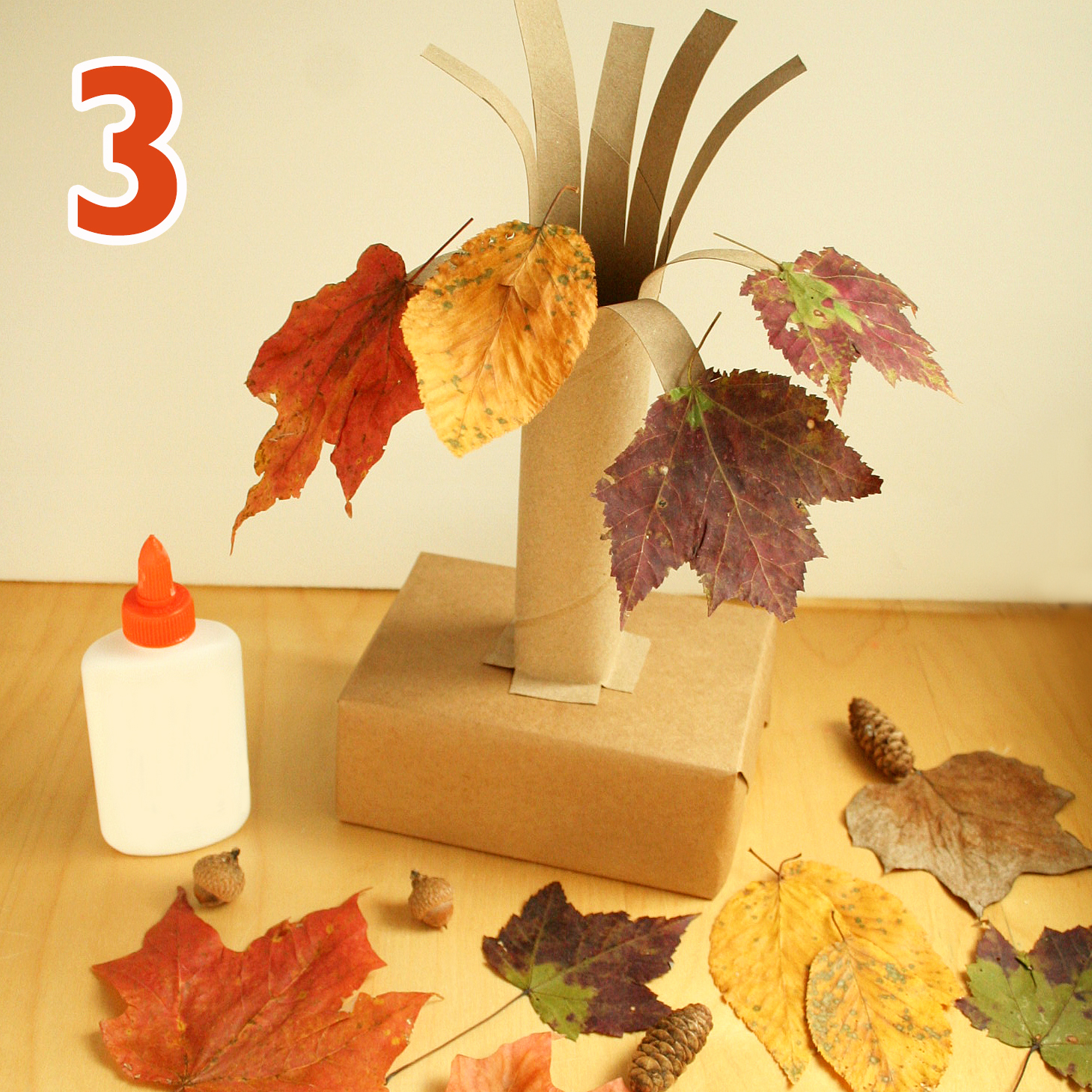 Fall tree craft step 3