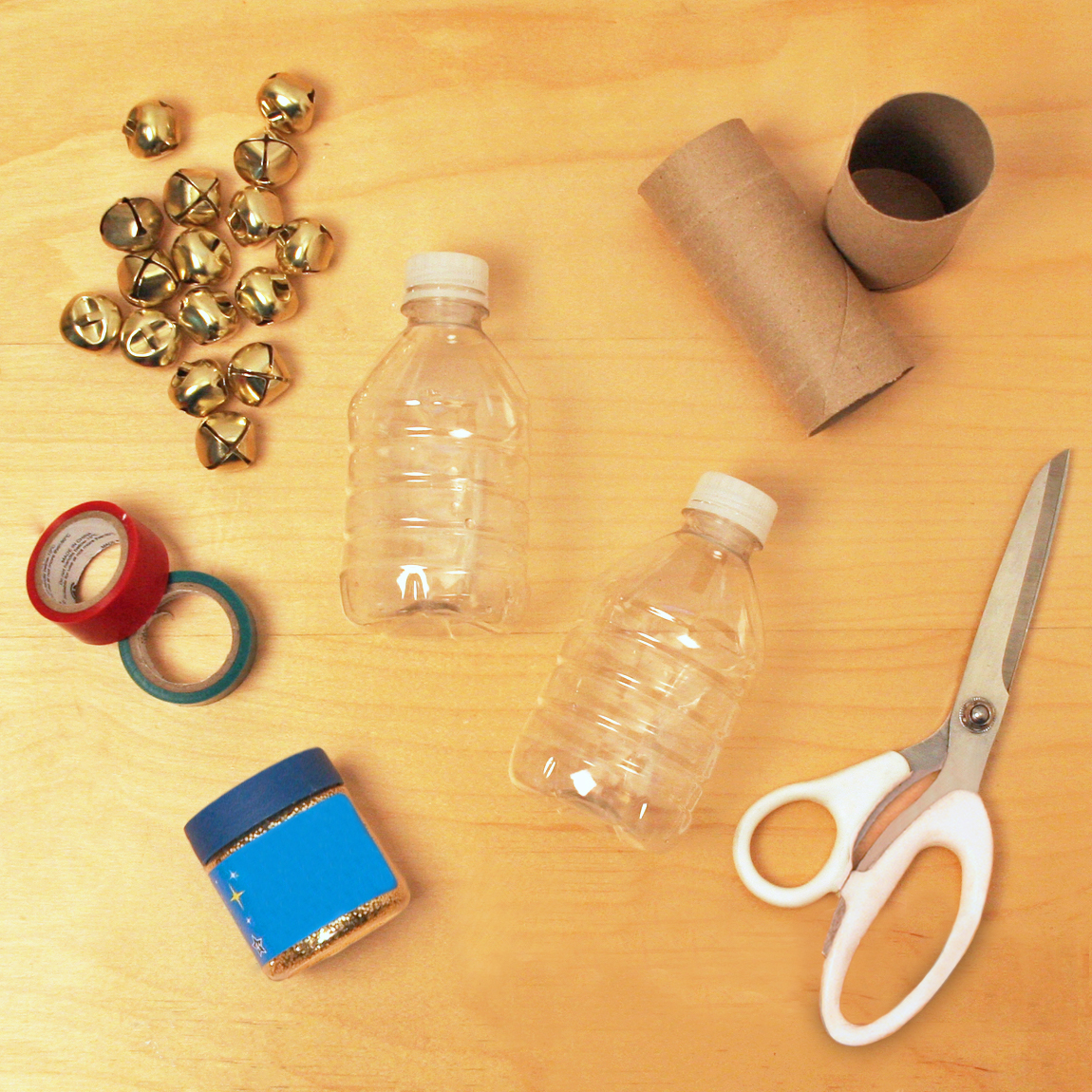 DIY Water Bottle Shakers - Mother Goose Club