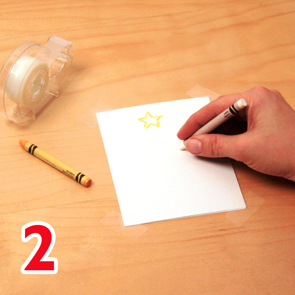 Watercolor holiday cards craft step 2