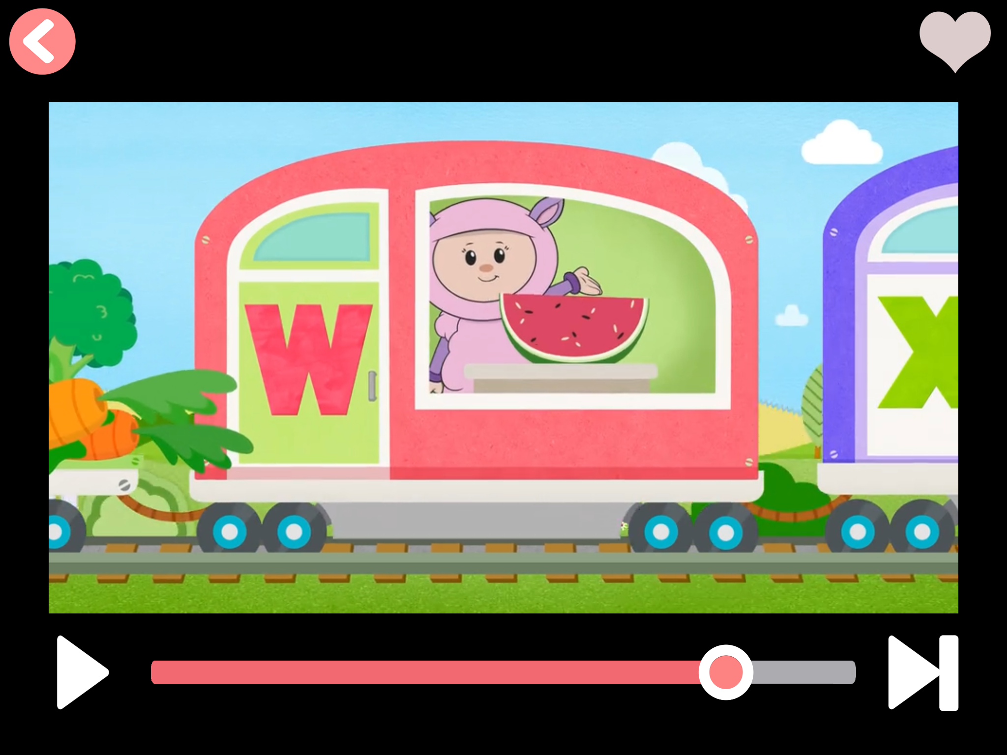 App Alphabet Train video