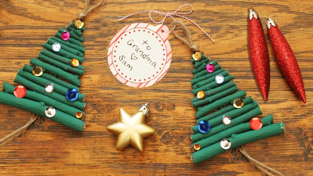 Christmas Tree Ornament Craft