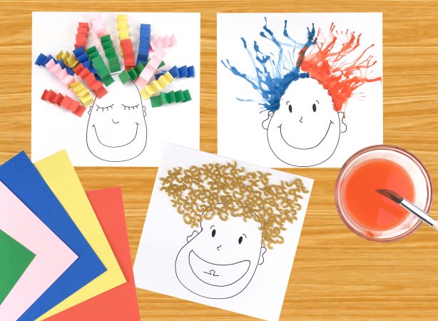 Crazy Hair Day Craft