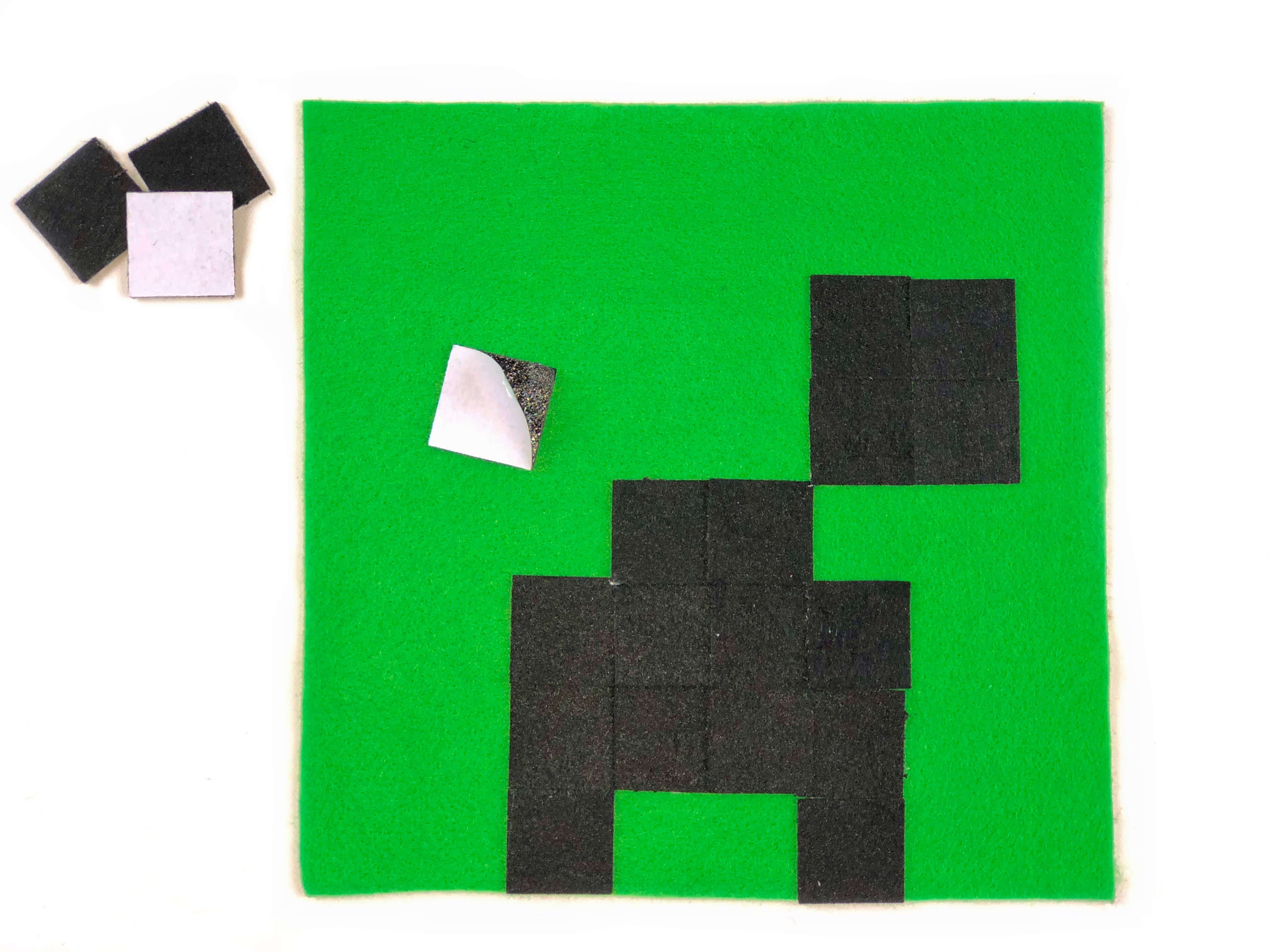 Minecraft Cap Craft step 1