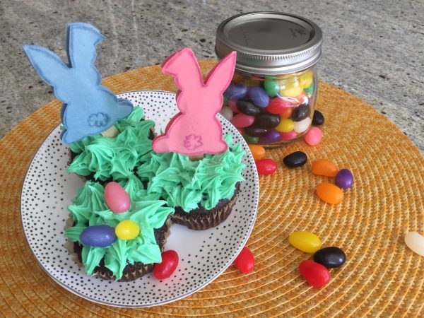 Easter Bunny Cupcakes