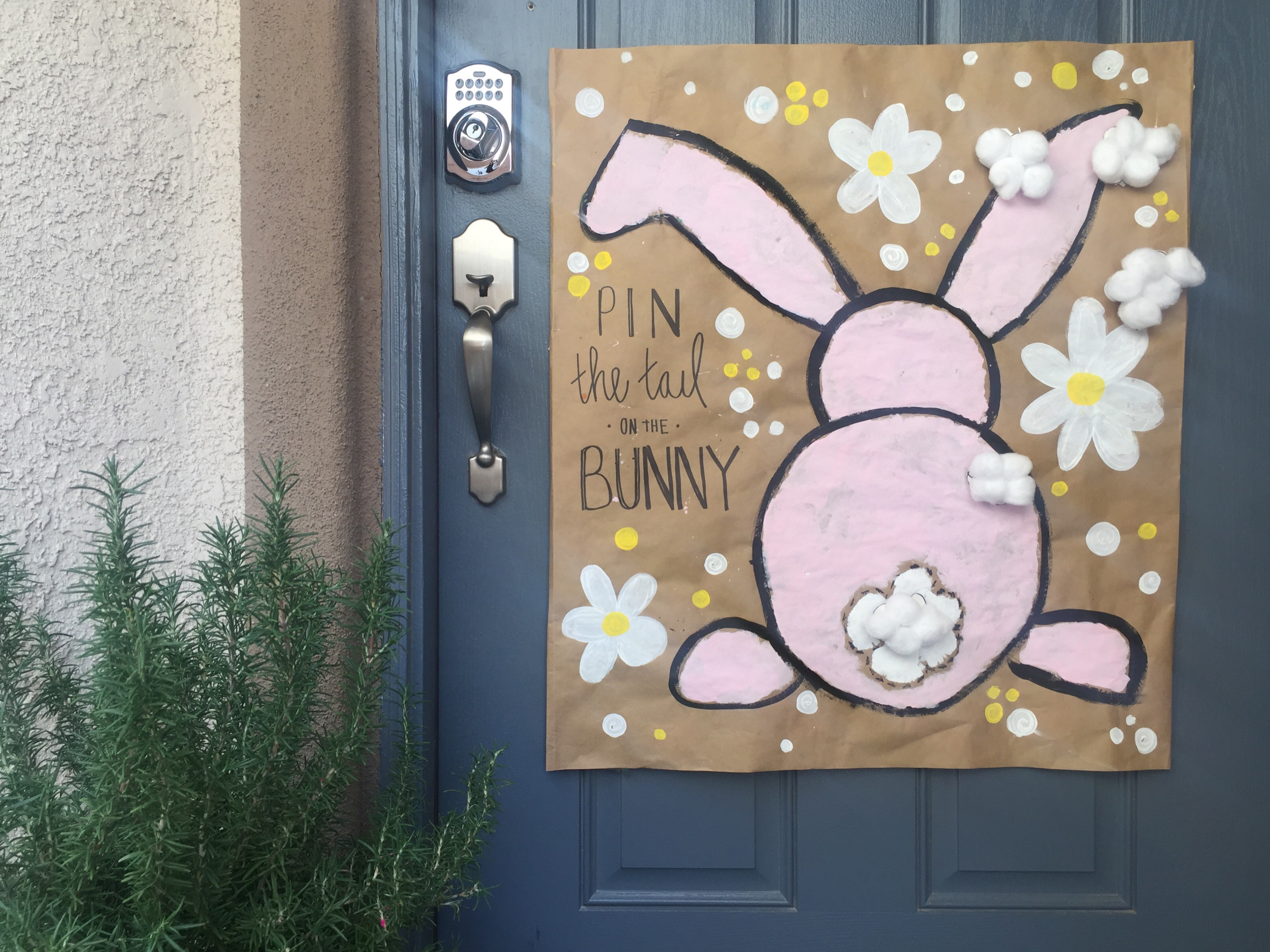 Pin the Tail on the Rabbit Easter Kids Game 
