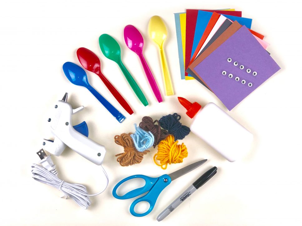 Spoon Family Craft materials