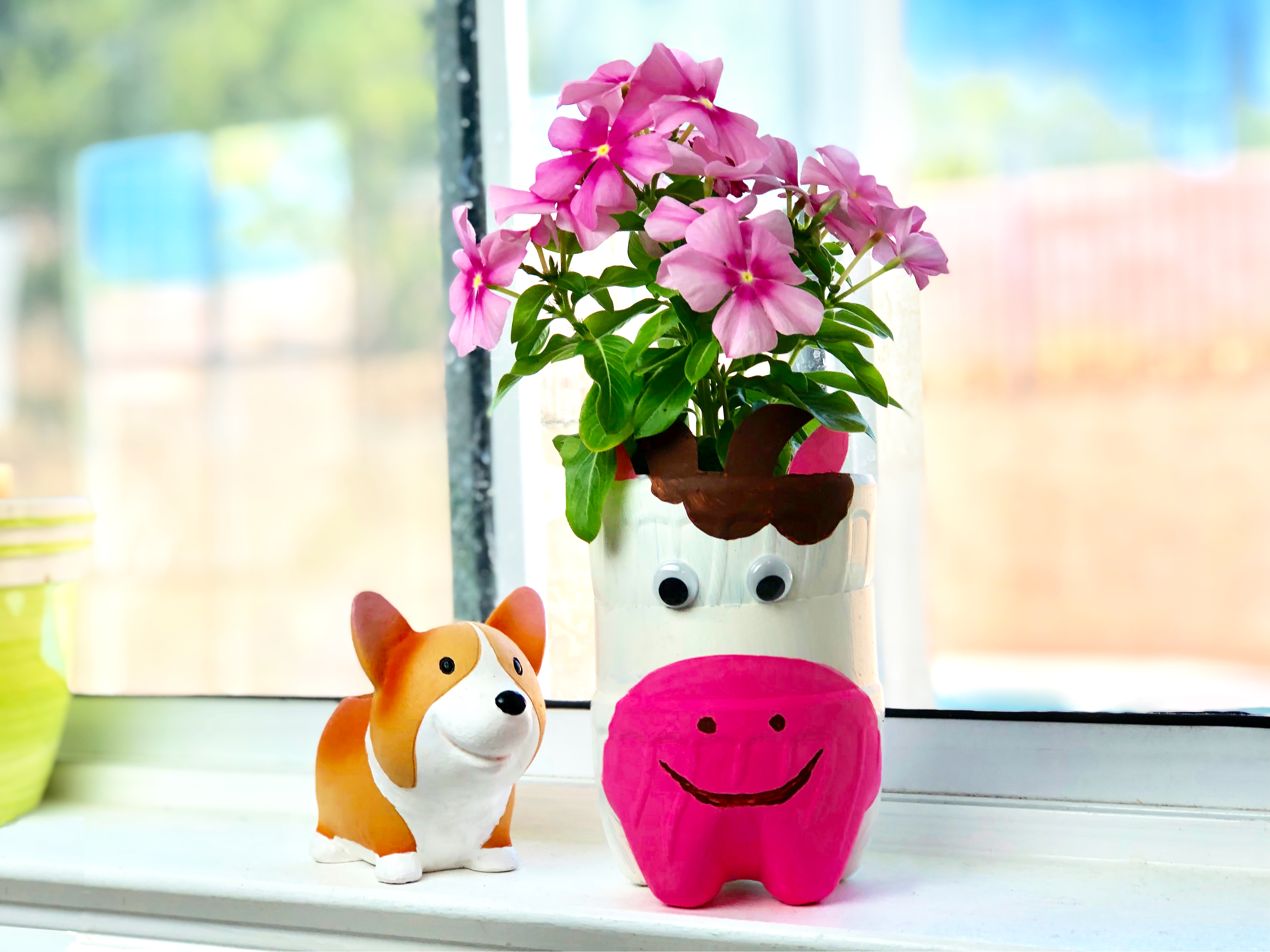 Plastic Bottle Planter Craft