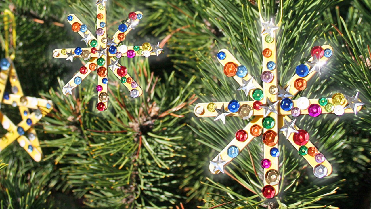 Twinkling Star Ornament Craft