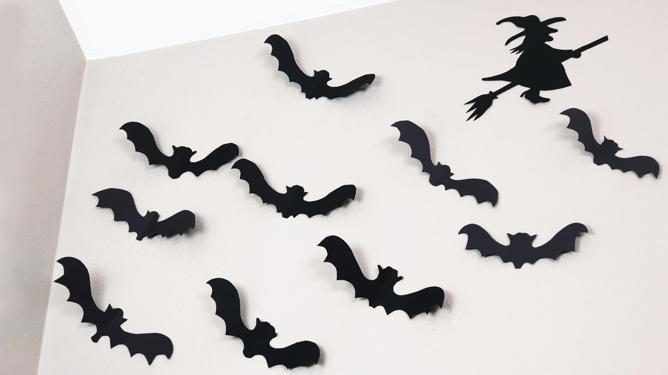 halloween paper models of bats