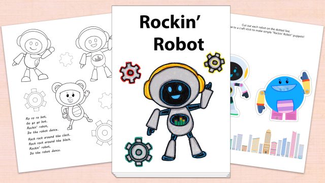 Rockin' Robot Printables