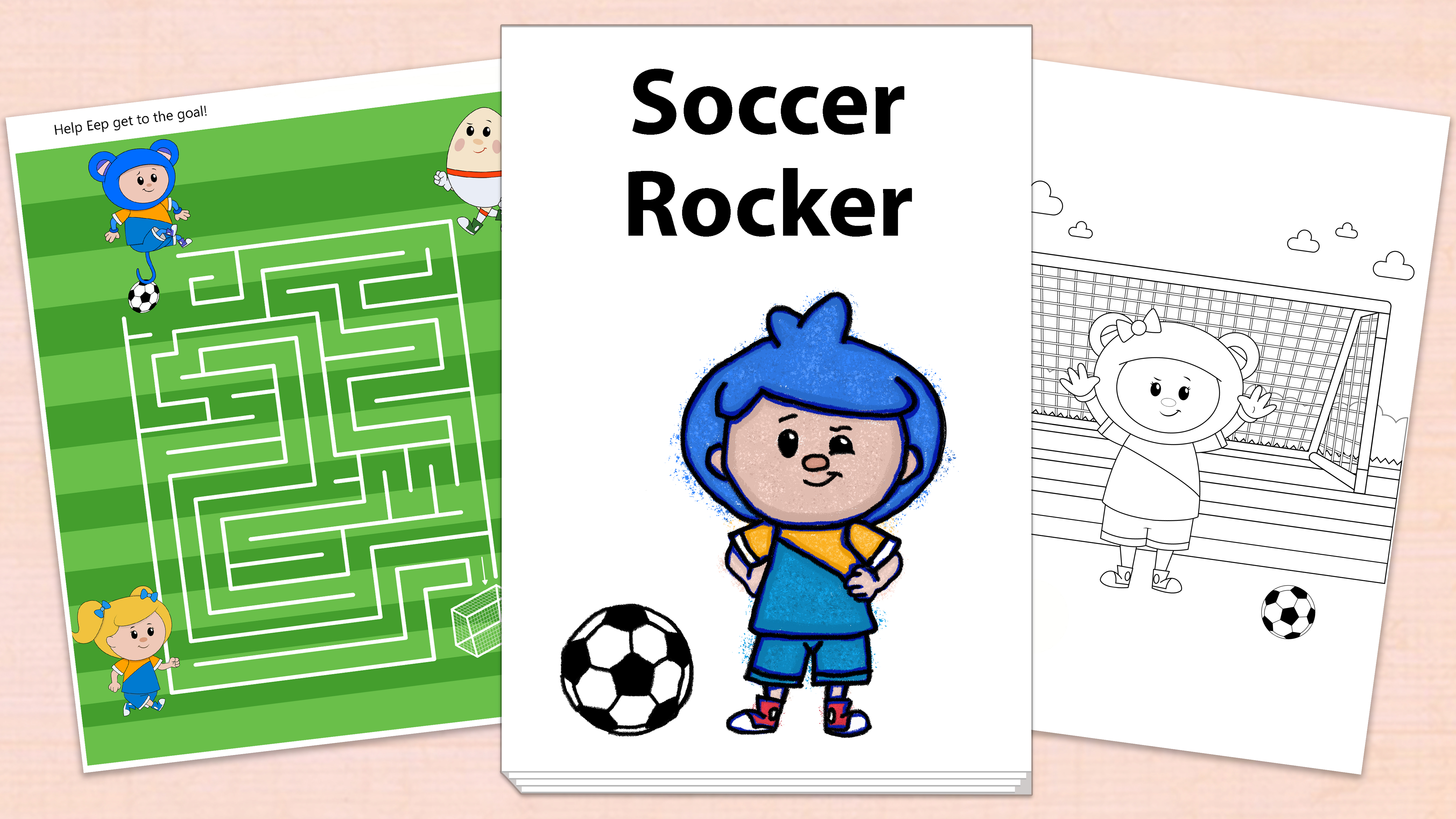 'Soccer Rocker' Printables