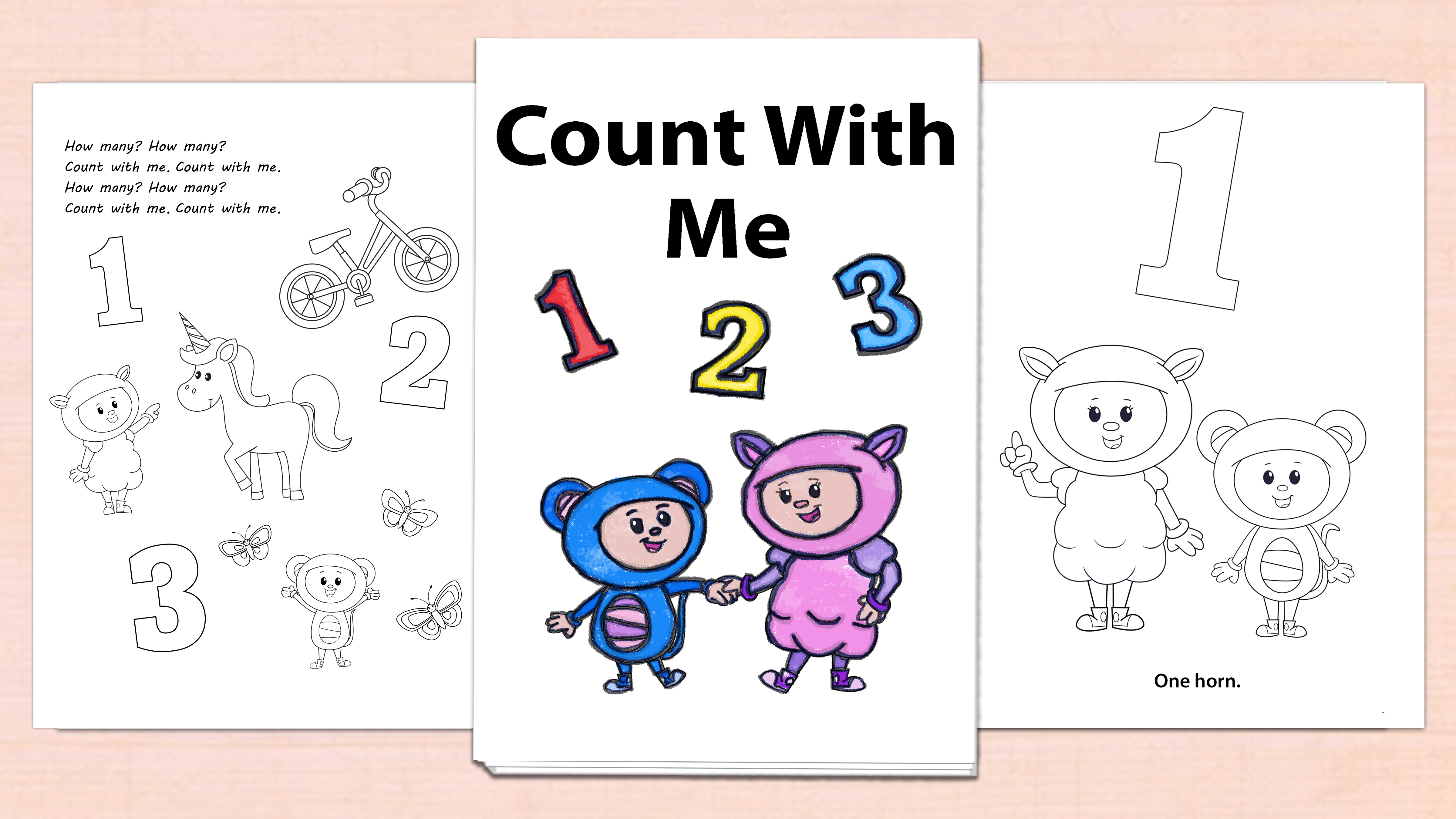 'Count With Me' Printables