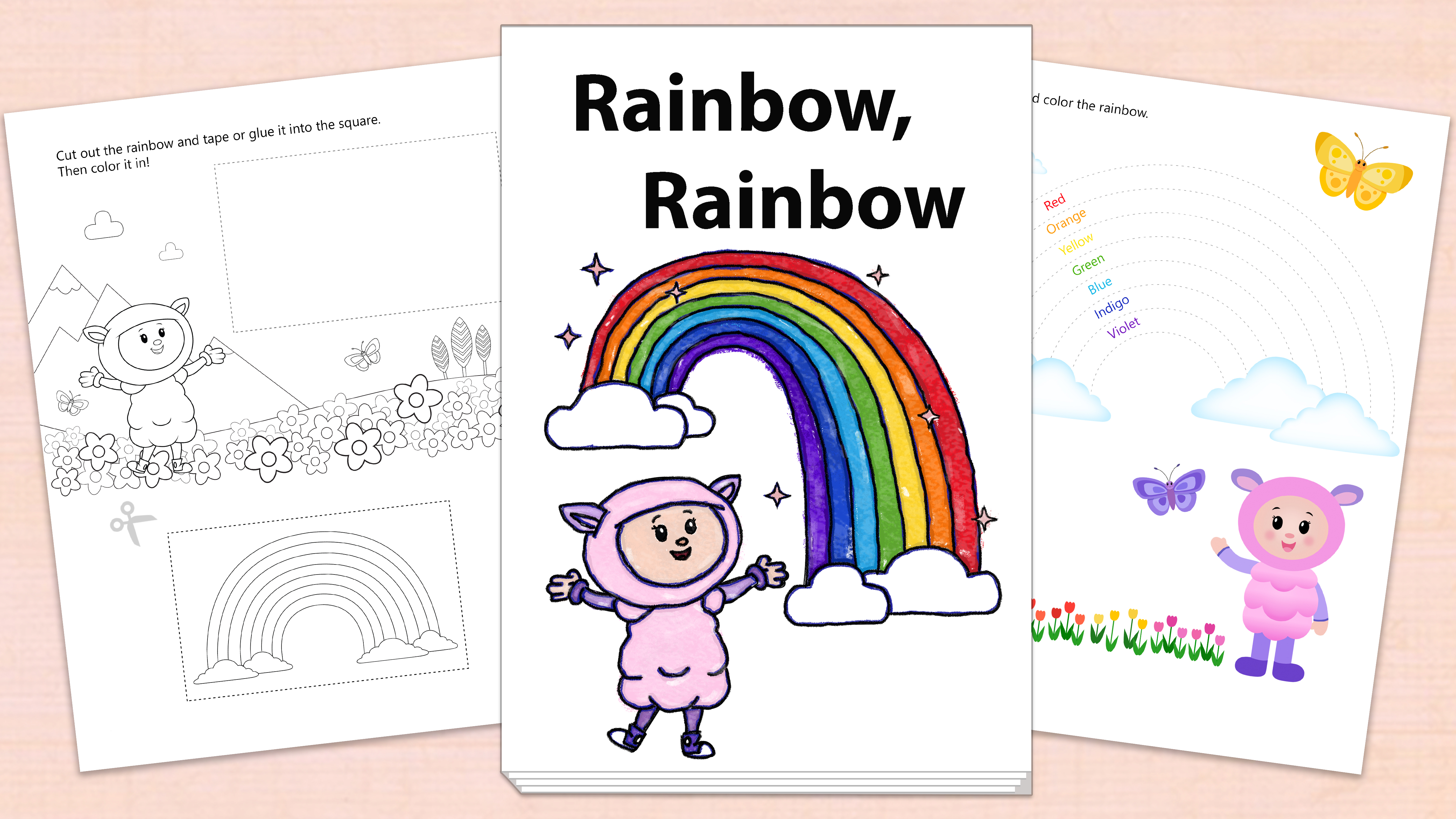 'Rainbow, Rainbow' Printables