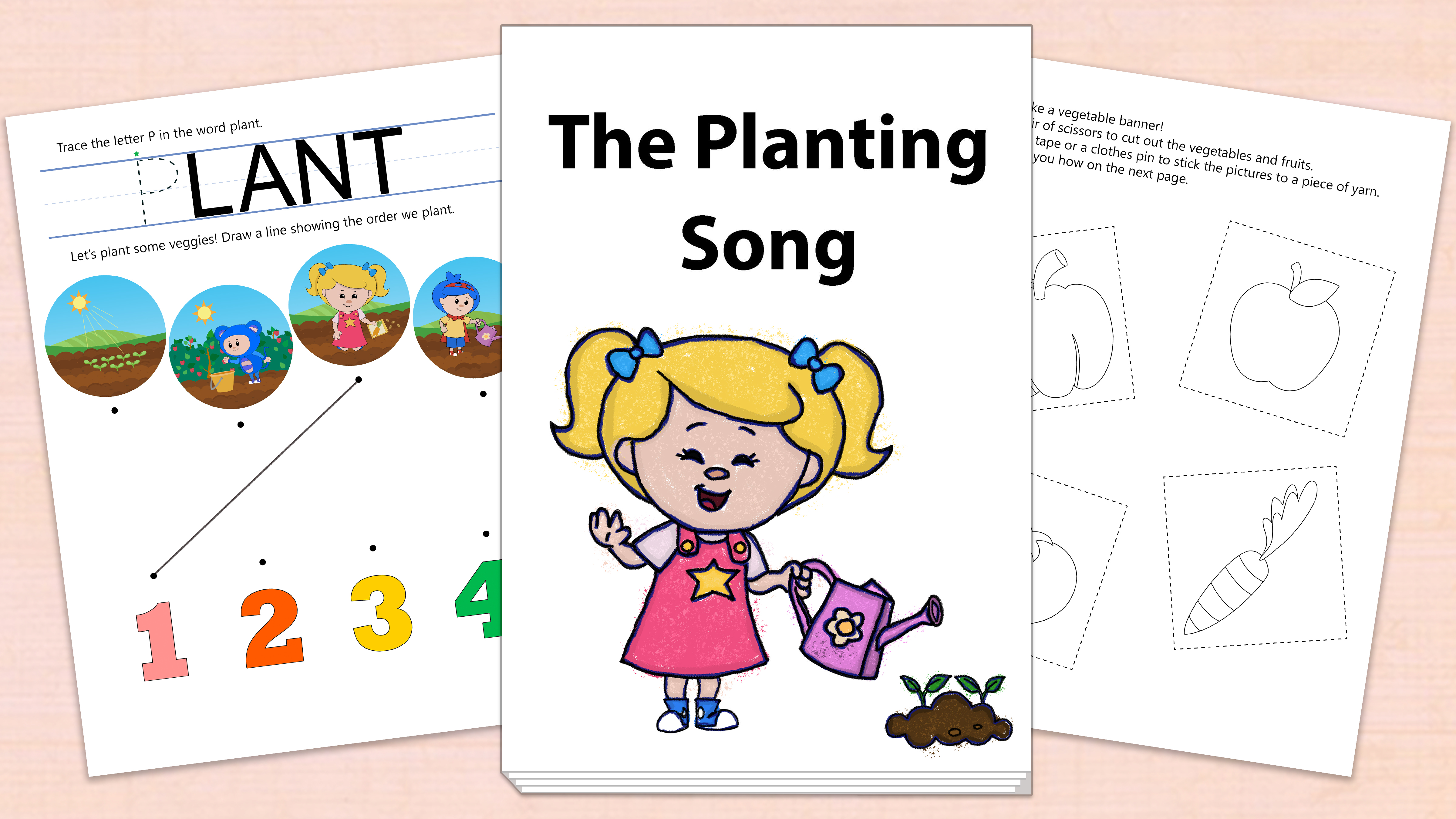 'The Planting Song' Printables