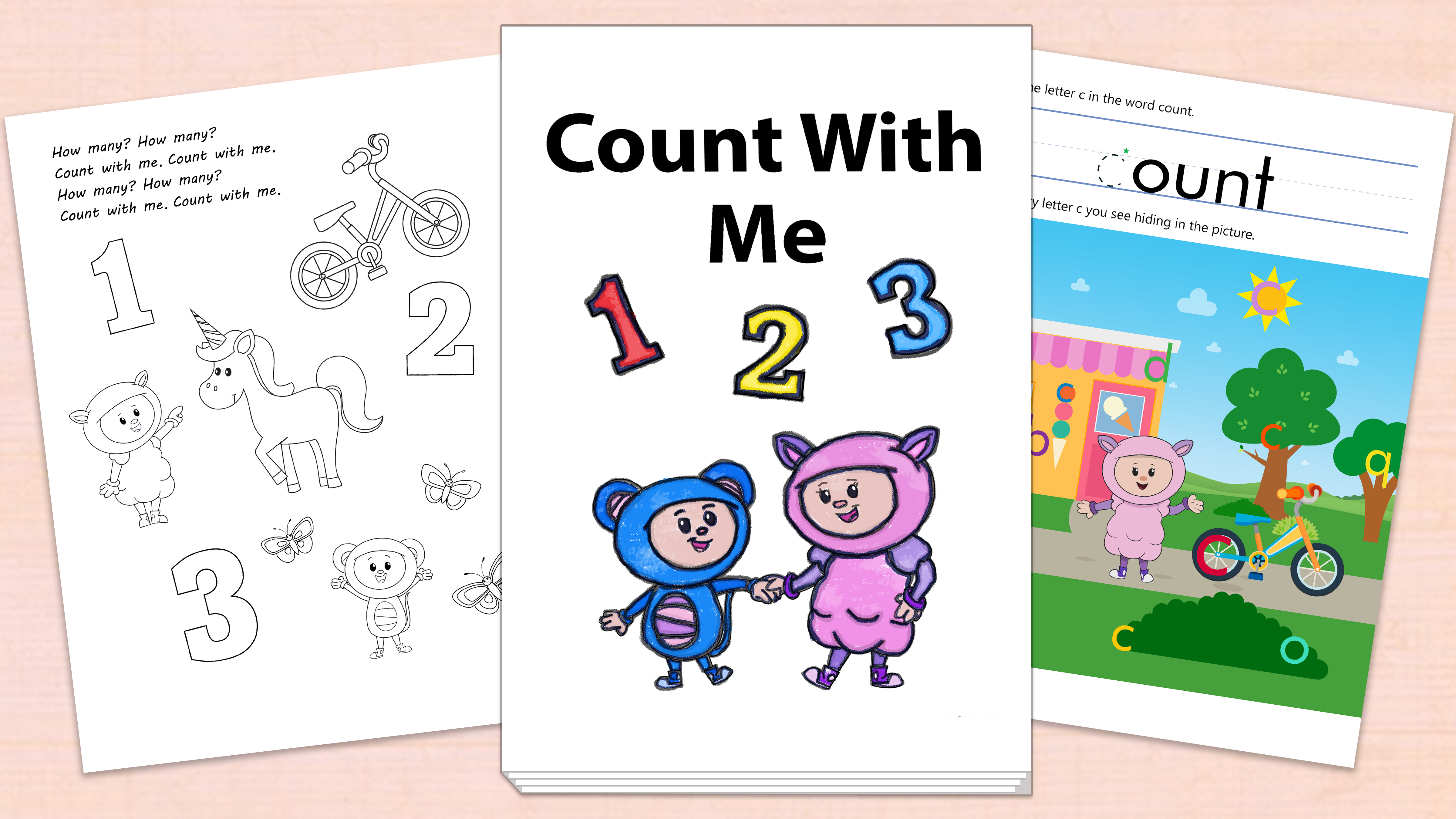 Count With Me - Printables - Mother Goose Club