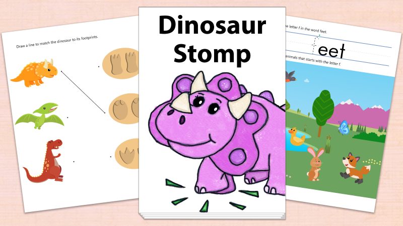 Image for Dinosaur Stomp – Printables