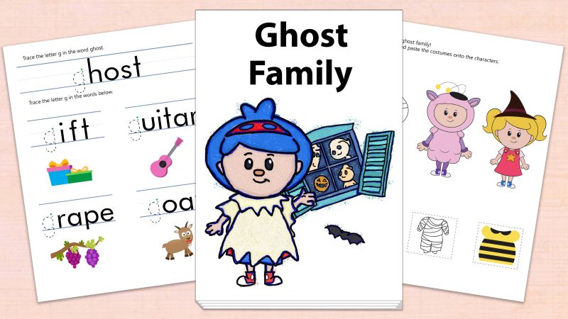 Image for Ghost Family – Printables