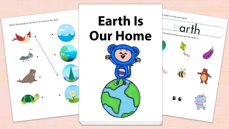 Image for Earth Is Our Home – Printables