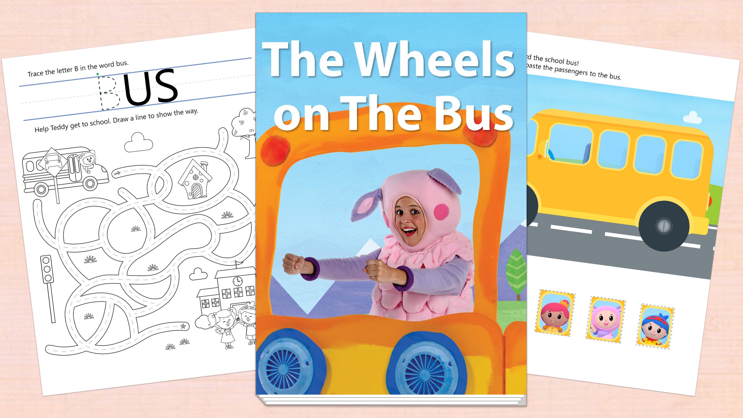 The Wheels on the Bus Printables Mother Goose Club