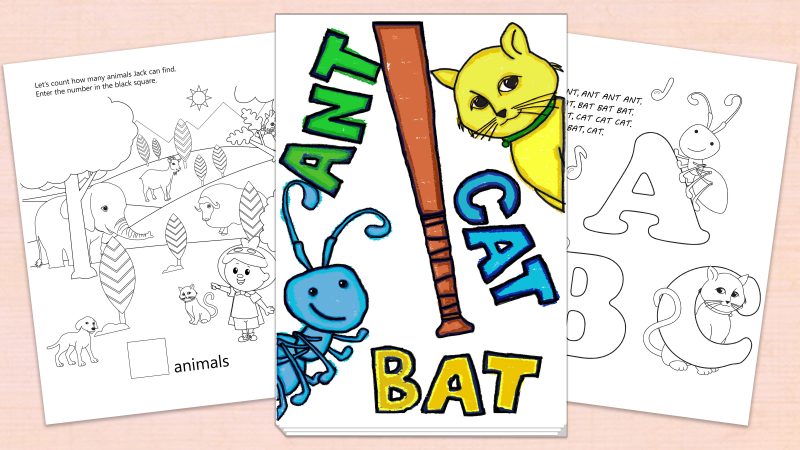 Image for ANT BAT CAT – Printables