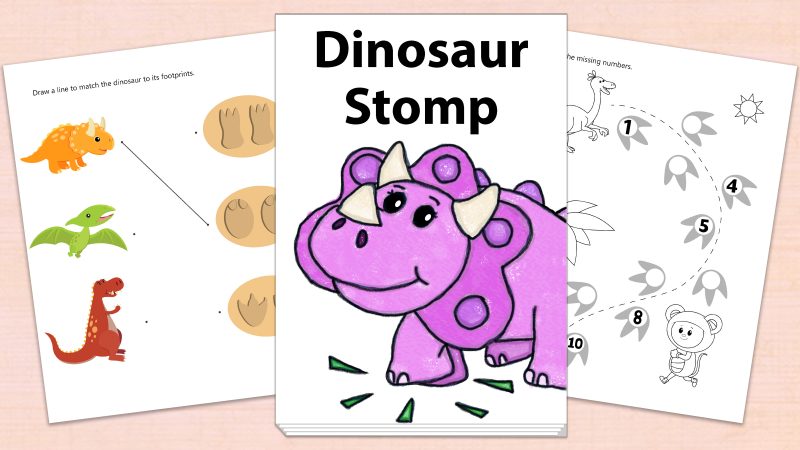 Image for Dinosaur Stomp – Printables
