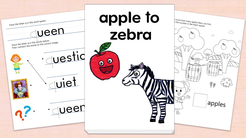 Image for apple to zebra – Printables