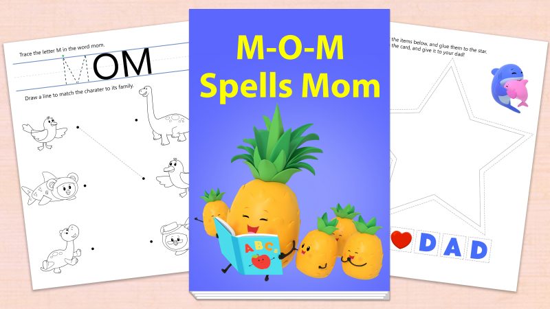 Image for M-O-M Spells Mom – Printables