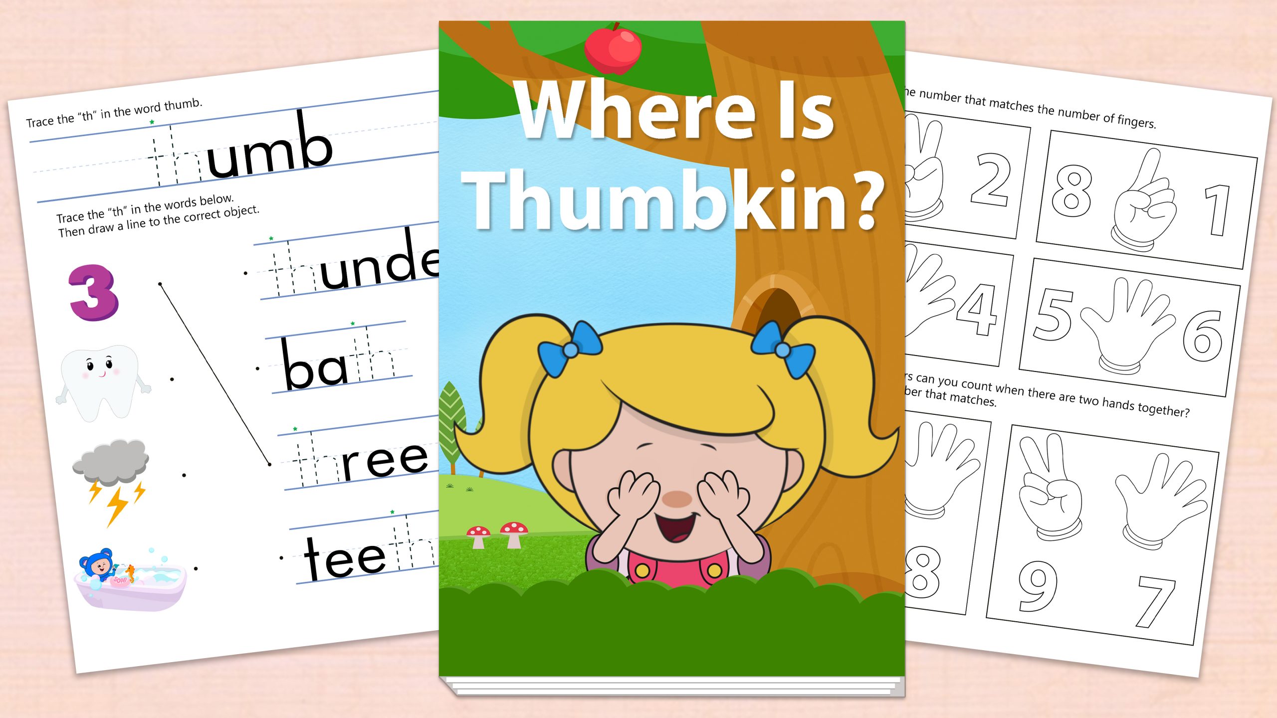 Where Is Thumbkin? Printables Mother Goose Club