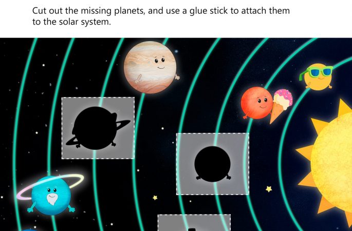 Image for Eight Planets – Activity 2