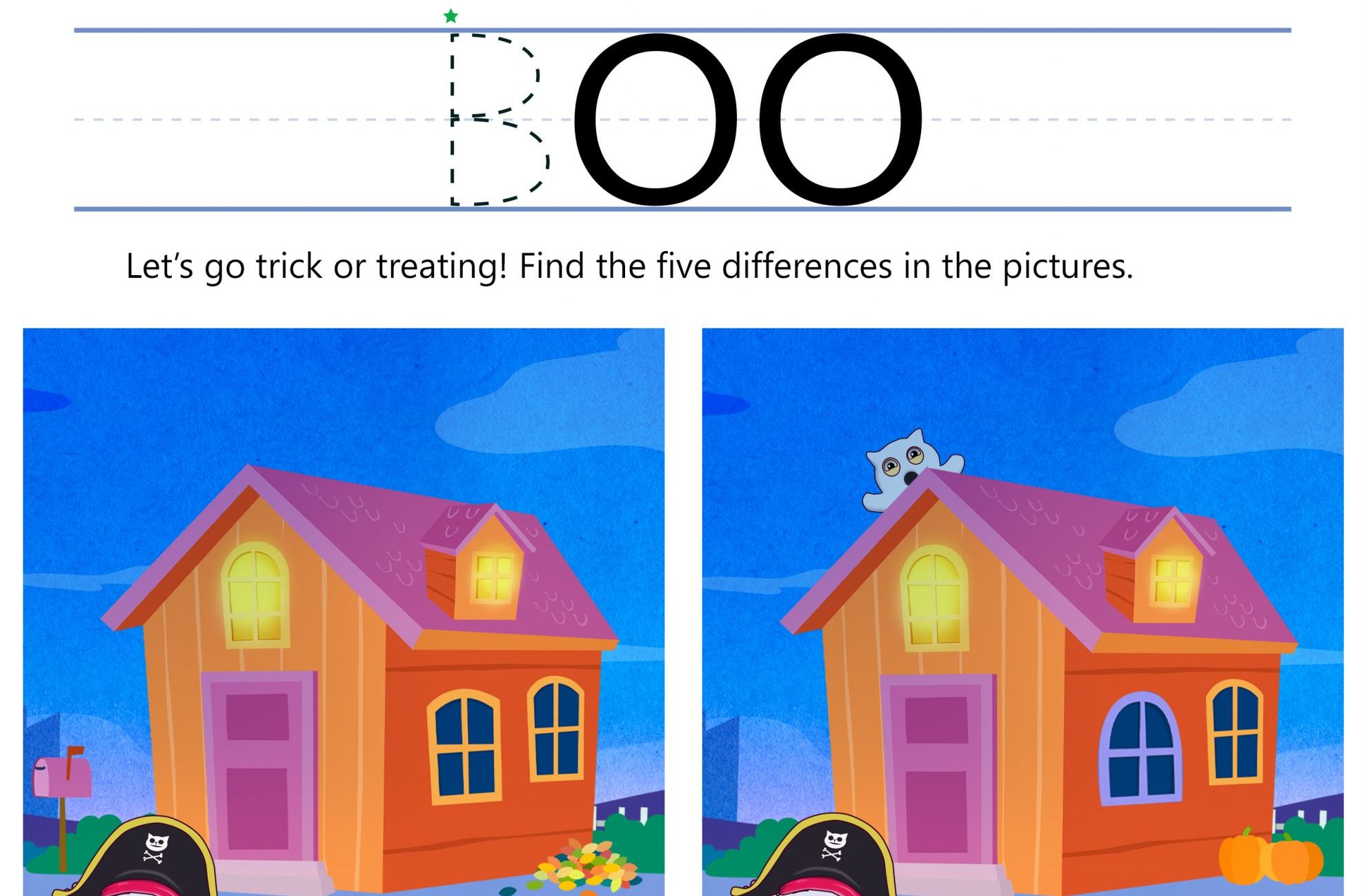 Boogity Boo - Activity 1 - Mother Goose Club