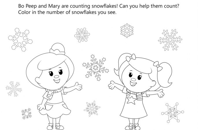 Image for Snow Is Falling – Activity 1