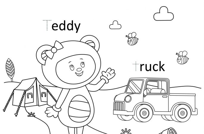 Image for T is for Teddy – Activity 1