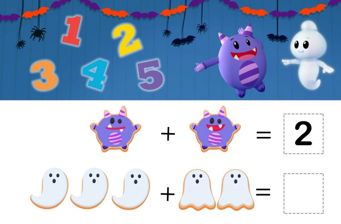 Image for A Ghost and a Monster – Math 2