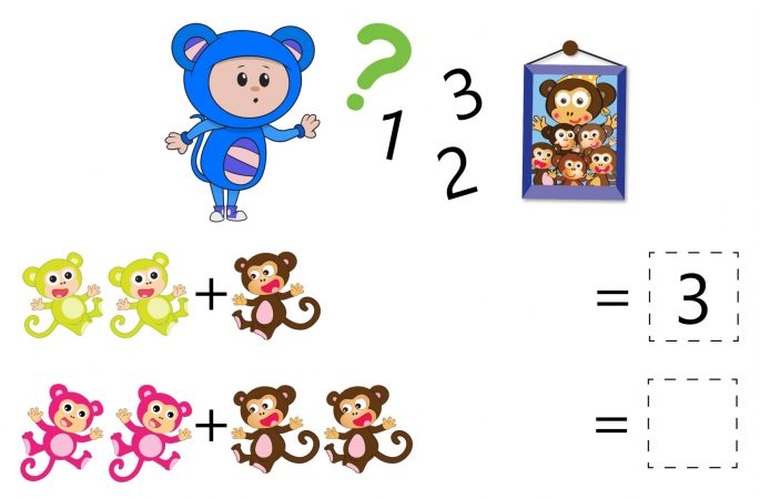Image for Five Little Monkeys – Math 1