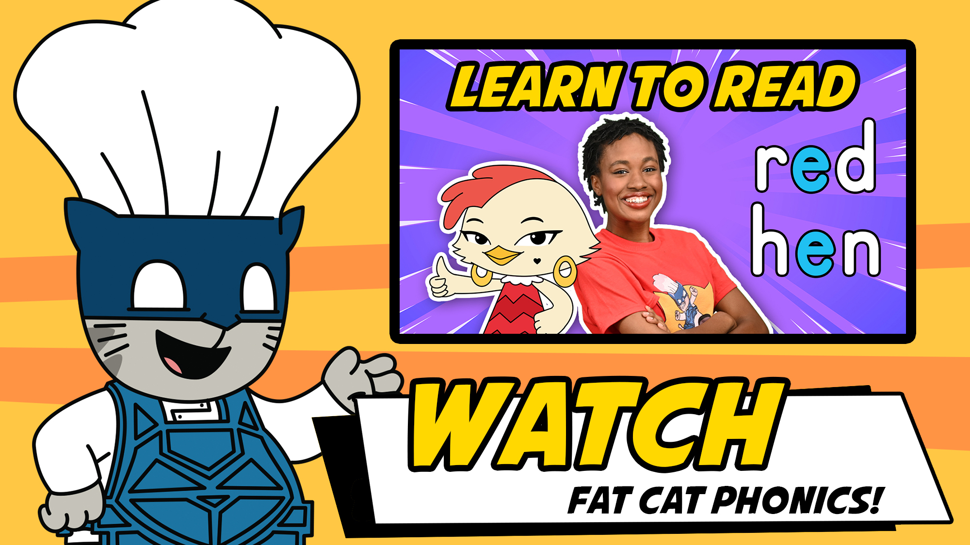 Watch Fat Cat Phonics