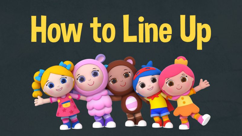 Image for How to Line Up – Lyric Sheet