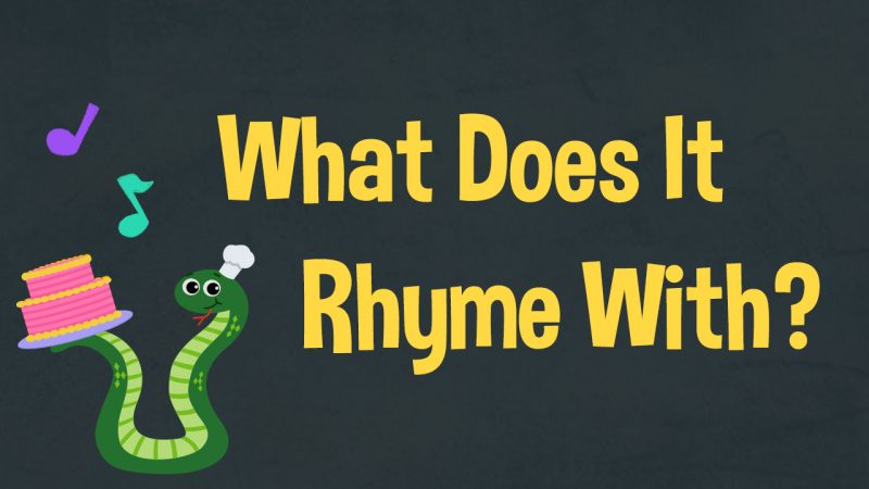 Image for What Does It Rhyme With – Lyric Sheet